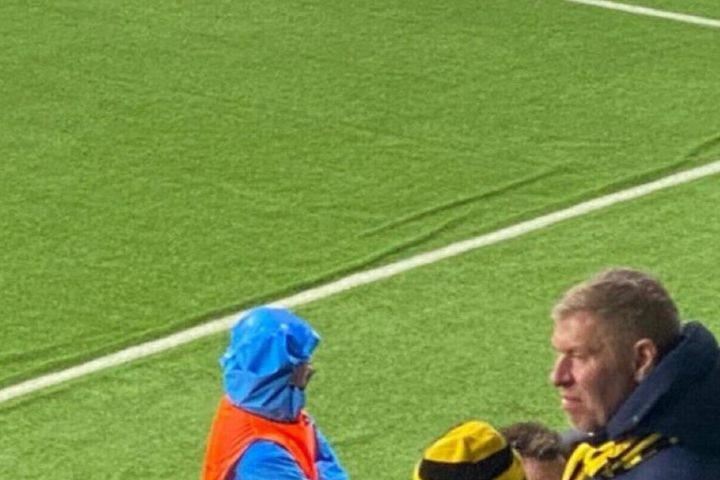 O αγωνιστικός χώρος στο γήπεδο της Μπόντο Γκλιμτ