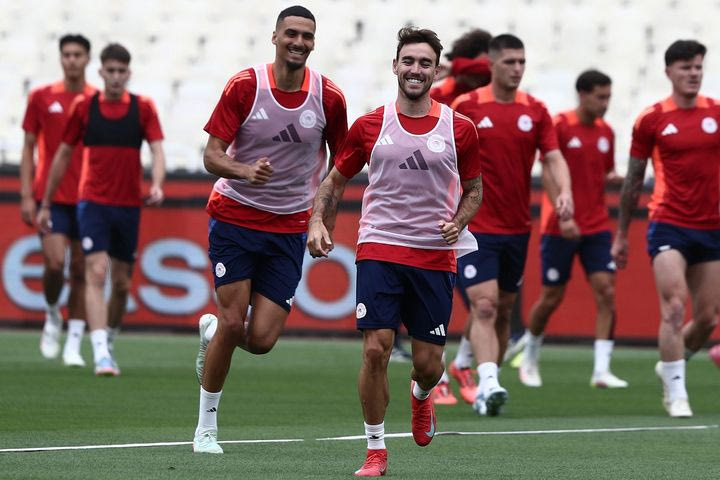 Τελικός ΟΦΗ – Ολυμπιακός: Τα VIDEOS του SPORT24 από την τελευταία προπόνηση των ερυθρόλευκων
