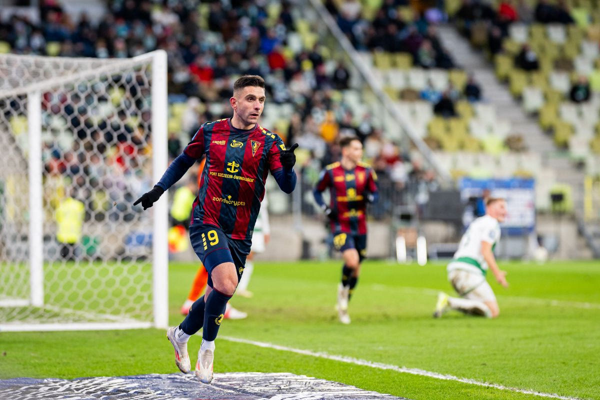 Koulouris , Greek professional footballer who plays as a striker for Ekstraklasa club Pogoń Szczecin Pogon