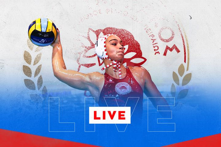 LIVE η μεγάλη μάχη της ομάδας πόλο γυναικών του Ολυμπιακού κόντρα στη Σαμπαντέλ για τα ημιτελικά του Champions League