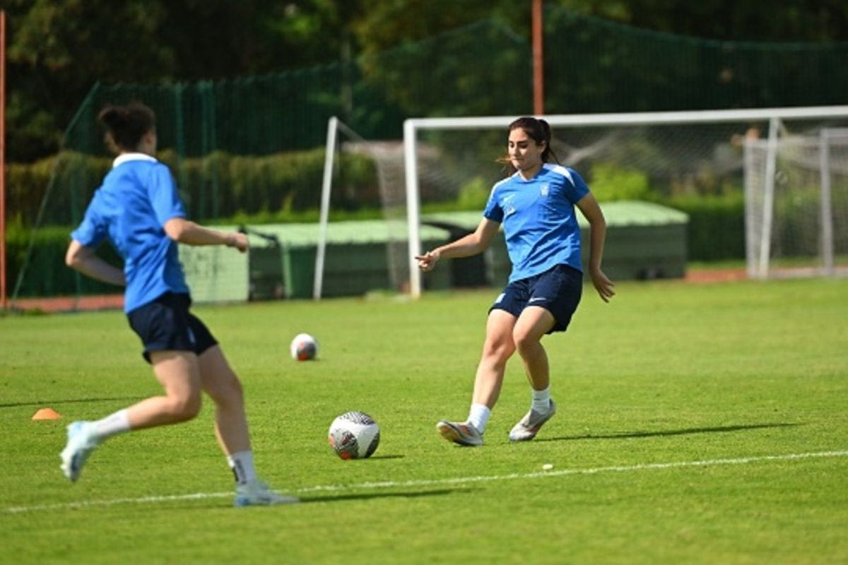 Οι παίκτριες της Εθνικής Γυναικών