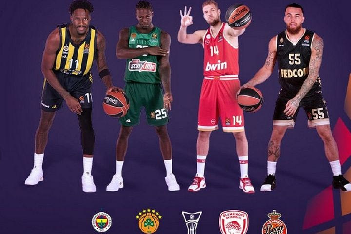 Nova: Η ιστορία του Final Four της EuroLeague γράφεται στα ελληνικά με Παναθηναϊκό AKTOR και Ολυμπιακό και θα κριθεί αποκλειστικά στο Novasports