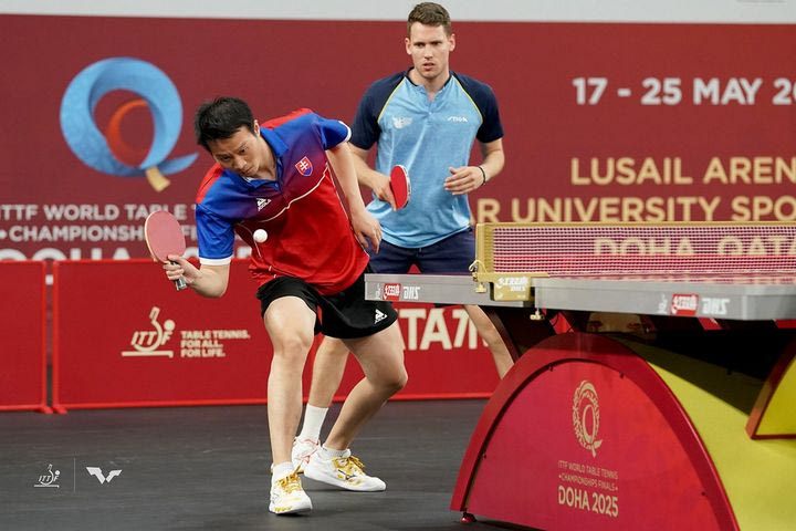 World TT Championships Finals: Στις θέσεις 9-16 του διπλού ανδρών πλασαρίστηκε ο Αγγελάκης