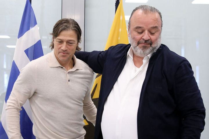 Ο Ματίας Αλμέιδα και ο Μαρίος Ηλιόπουλος