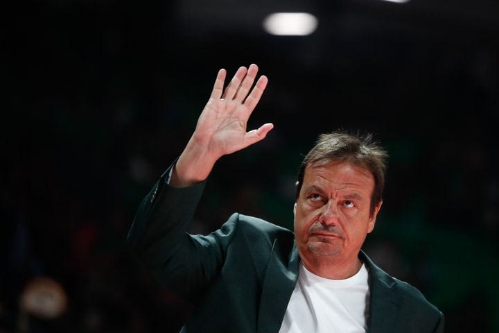 To VIDEO από την υποδοχή του Εργκίν Αταμάν στο Telecom Center Athens