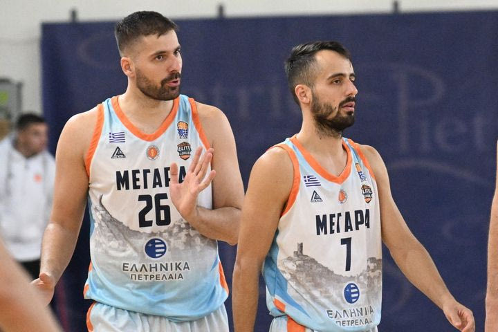 Elite League: Τα Μέγαρα ανακοίνωσαν το τέλος της συνεργασίας τους με τον Πέτρο και τον Δημήτρη Γερομιχαλό