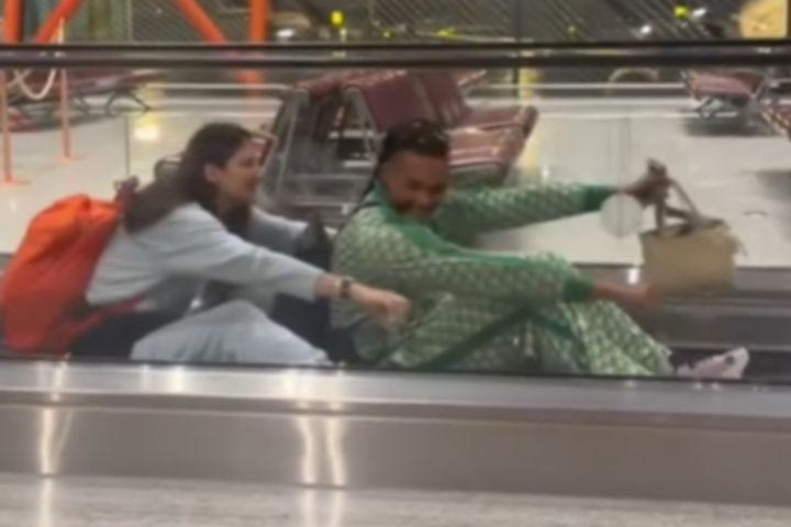 Εμμανουήλ Καραλής και Τατιάνα Γκουσίν επέστρεψαν από την Κίνα με… κουπί στον διάδρομο του αεροδρομίου