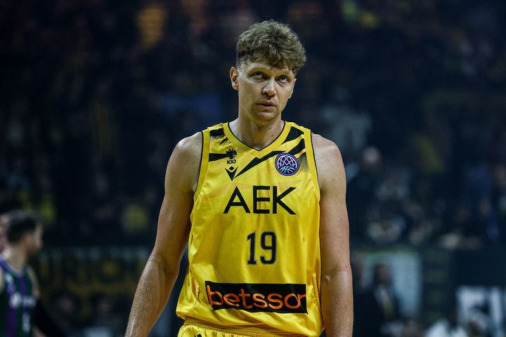 Χωρίς Κουζμίνσκας η ΑΕΚ Betsson κόντρα στον Προμηθέα