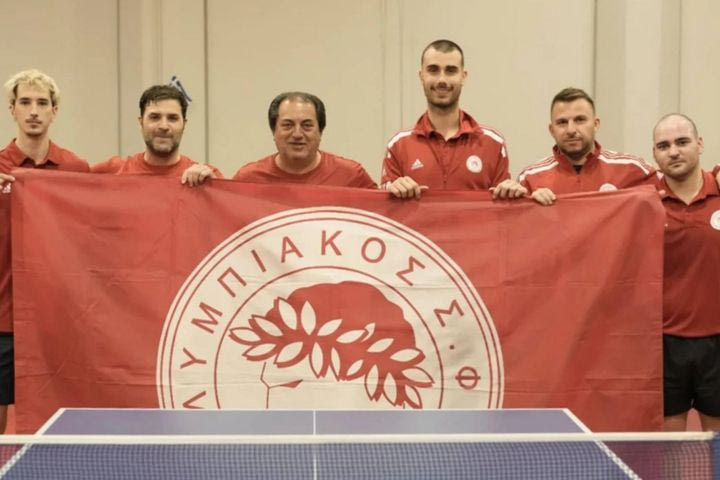 Ολυμπιακός: Πρωταθλητής και πολυνίκης, πανηγύρισε το 18ο στο πινγκ πονγκ