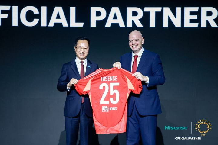 Hisense: Επίσημος Συνεργάτης του FIFA Club World Cup 2025™