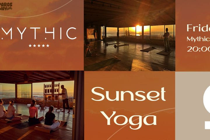 4th Paros Way: Ένα μοναδικό Sunset Yoga μάθημα στο Somana Flo Studio του Mythic Paros
