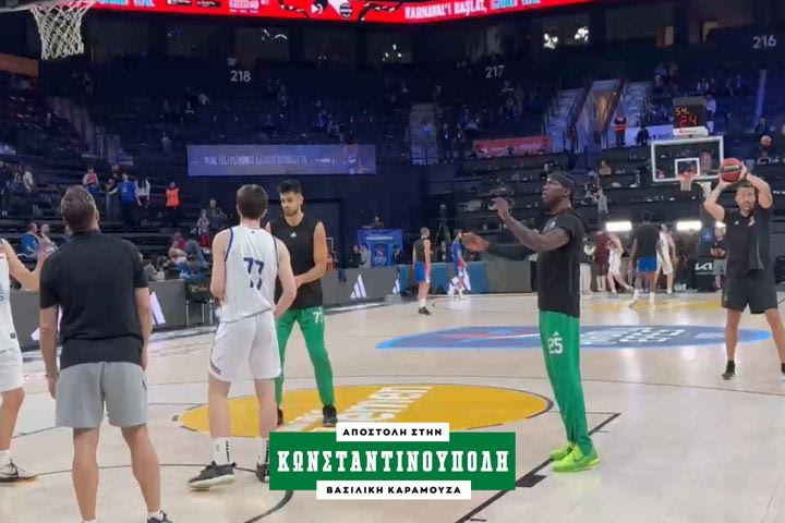 Το SPORT24 στο Basketball Development Center: Τα VIDEO από την προθέρμανση του Παναθηναϊκού
