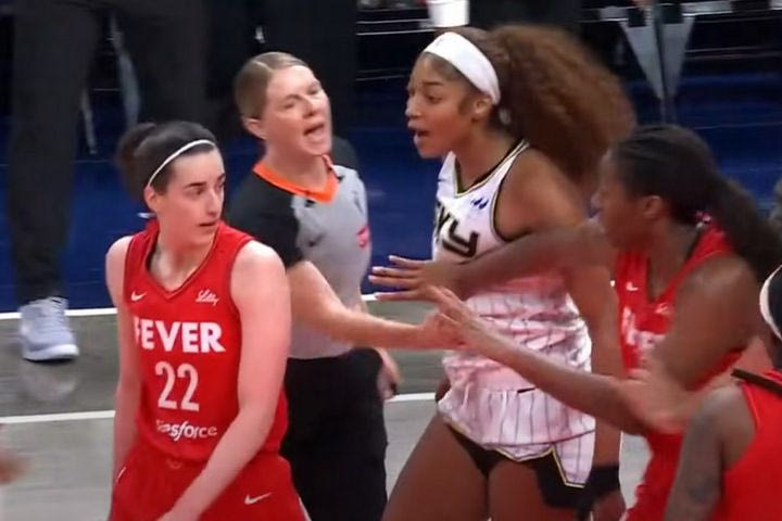 WNBA: Άναψαν τα αίματα στην Ιντιανάπολις, η Ρις επιτέθηκε στην Κλαρκ μετά από δυνατό μαρκάρισμα