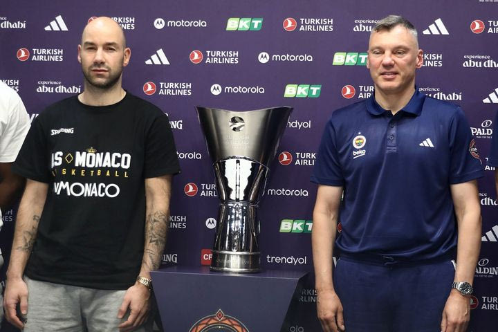 LIVE από το Άμπου Ντάμπι: Η προπόνηση της Μονακό και της Φενέρ πριν τον τελικό του Final Four