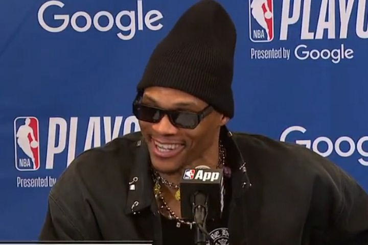 NBA, απίθανος Γουέστμπρουκ: “Υπερήφανος για την ικανότητά μου να είμαι μια δύναμη της φύσης”