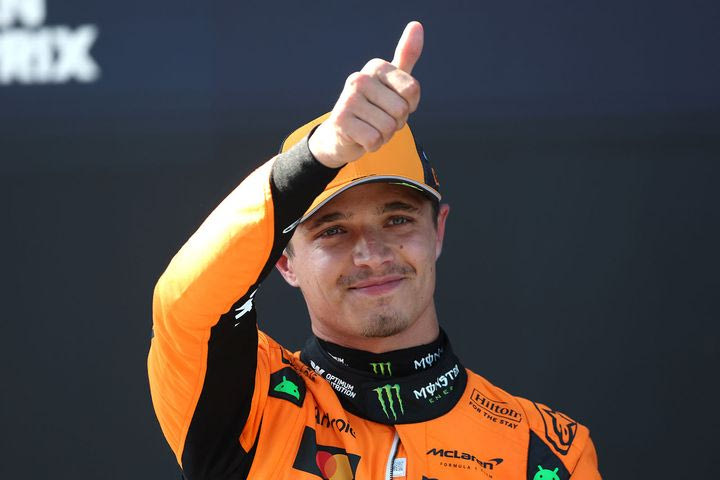 “Διαστημικός” ο Νόρις, κέρδισε την πολ ποζίσιον στην Αυστρία με μισό δευτερόλεπτο