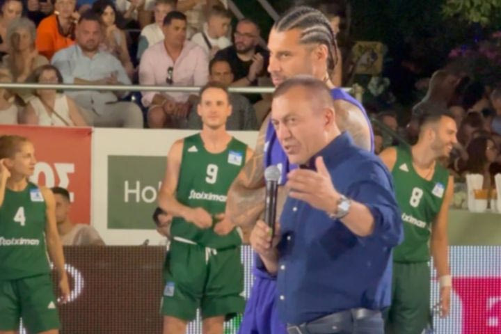 Γιάννης Βρούτσης: “Τα 2,5 εκατομμύρια είναι στον Δήμο Σύρου, ξεκινάμε να χτίζουμε το κλειστό γυμναστήριο μπάσκετ”