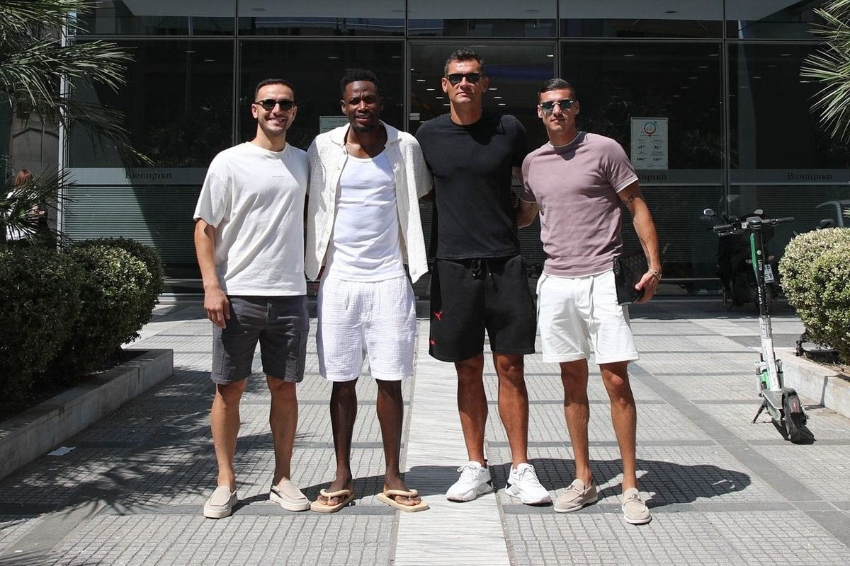 Oι παίκτες του ΠΑΟΚ