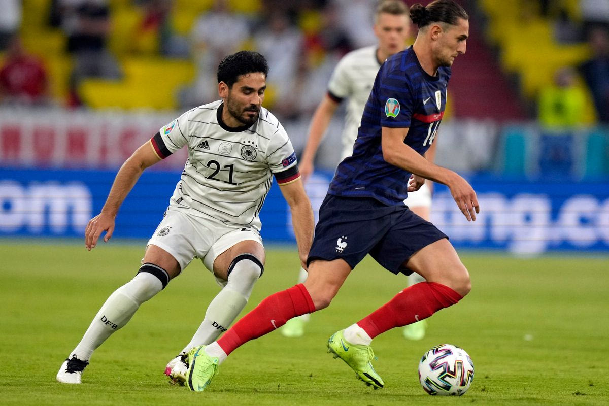 Οι παίκτες στο Γερμανία - Γαλλία