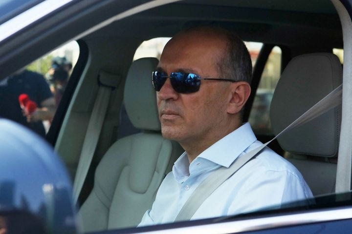 Ολυμπιακός: Η στιγμή της άφιξης των αδερφών Αγγελόπουλων στο Υπουργείο