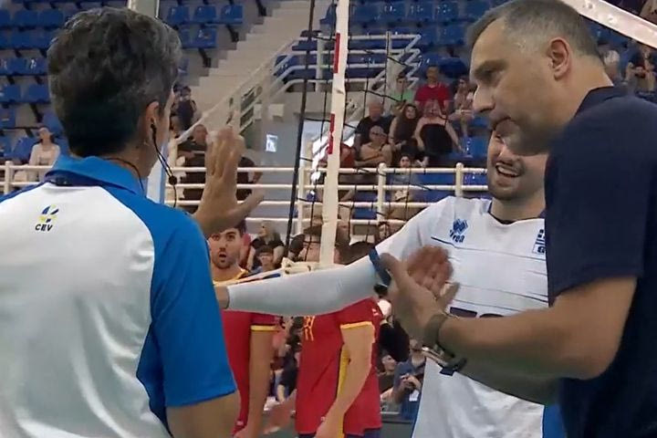 Θρίλερ το δεύτερο σετ: Ισοφάρισε σε 1-1 η Ισπανία την Ελλάδα