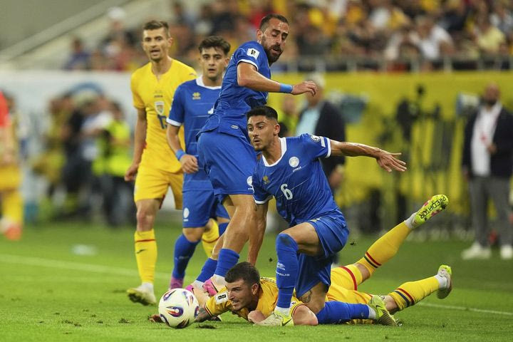 Μουντιάλ 2026: Η Κύπρος ηττήθηκε στο Βουκουρέστι, ασίστ ο Ζίβκοβιτς, άφησε δύο βαθμούς η Αλβανία