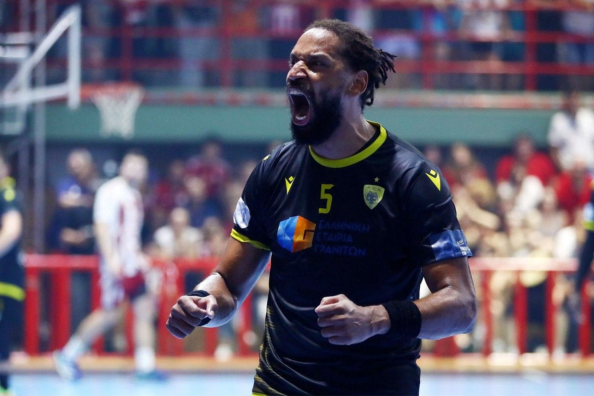 Τα highlights από το διπλό επιβίωσης της ΑΕΚ στην έδρα του Ολυμπιακού για τον τέταρτο τελικό της Handball Premier