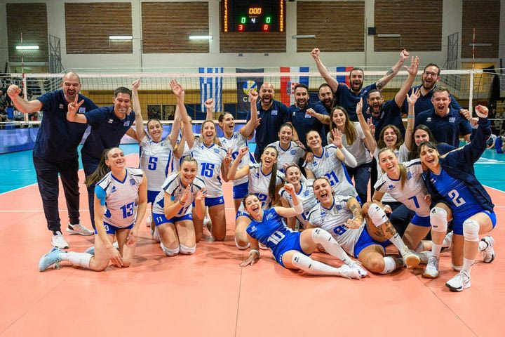 Ισπανία – Ελλάδα 1-3: Οι γαλανόλευκες έκλεισαν με τον καλύτερο δυνατό τρόπο το Golden European League