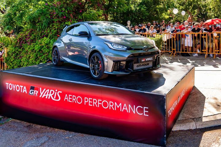 EKO Ράλλυ Ακρόπολις: Πανευρωπαϊκή πρεμιέρα του Toyota GR Yaris Aero Performance στο Ζάππειο
