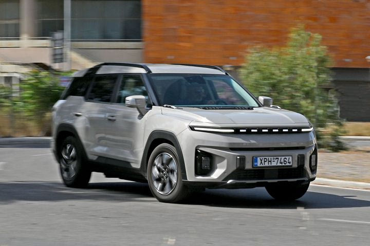 Δοκιμή του KGM Torres EVX, του μεγάλου ηλεκτρικού SUV με τιμή κάτω από 40 χιλιάδες