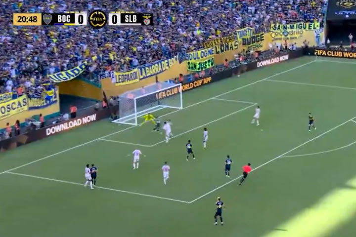 Μπόκα – Μπενφίκα: Ο Μερετιέλ με υποδειγματικό πλασέ έκανε το 1-0 κι “έβαλε φωτιά” στις κερκίδες του Hard Rock Stadium