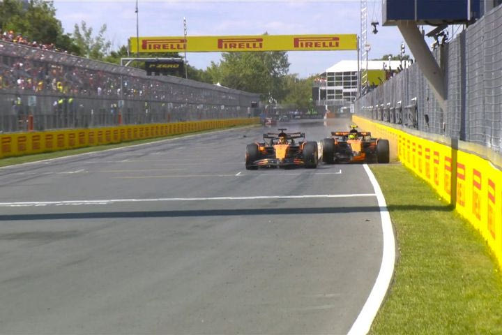 Formula 1: Συγκρούστηκαν Πιάστρι και Νόρις και ο δεύτερος εγκατέλειψε