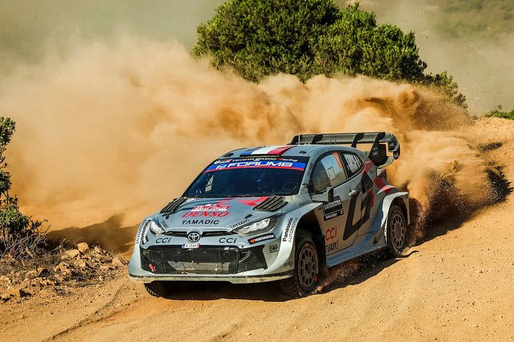 Έγραψε ιστορία ο Οζιέ με την 5η νίκη του στο Ράλι Σαρδηνίας -Κράτησε αήττητη φέτος την Toyota