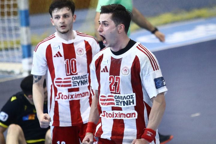 Handball Premier, χρυσή Βίβλος: Ο Ολυμπιακός έφτασε τους πέντε τίτλους και έπιασε στην τρίτη θέση την ΑΕΚ
