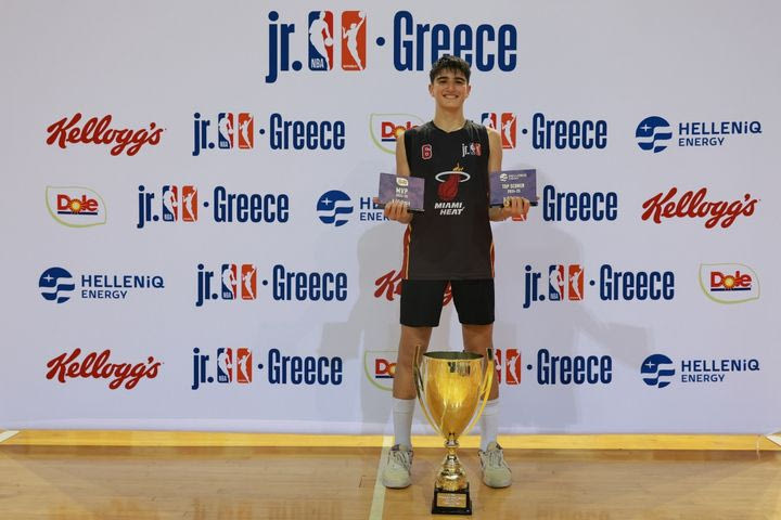Θεαματικό φινάλε στη Θεσσαλονίκη για το Jr. NBA Greece Basketball League 2025