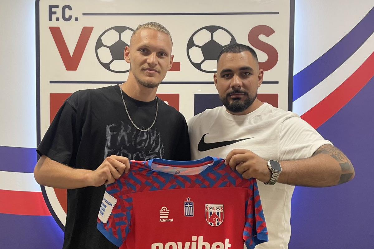 Ο Λαγωνίδης στον Βόλο