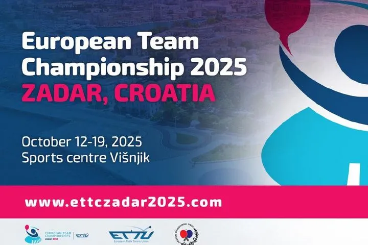 Πινγκ Πονγκ: Η κλήρωση των Εθνικών ομάδων για το Ευρωπαϊκό Πρωτάθλημα