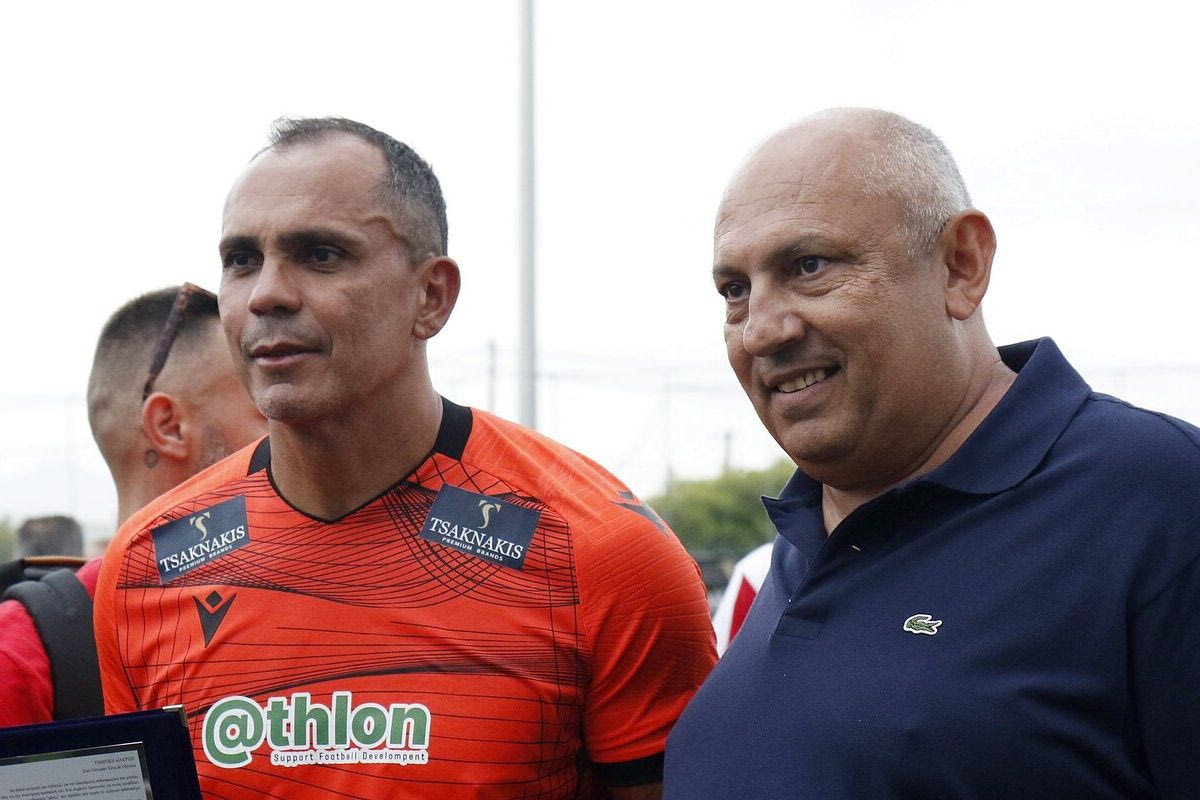 Ο Τζιοβάνι και ο Χρήστος Βουγιατζής