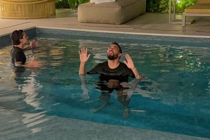 Ο Λούκας Πακετά βαπτίστηκε λίγο πριν μάθει αν αποκλειστεί ισόβια για παράνομο στοιχηματισμό