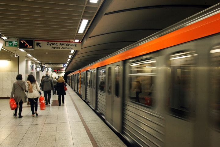 Ο σταθμός του Μέτρο Συντάγματος