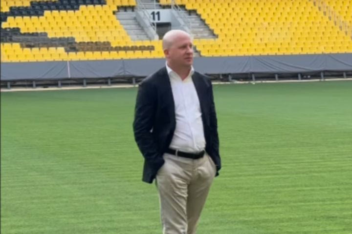 ΑΕΚ: Η πρώτη βόλτα του Μάρκο Νίκολιτς στην OPAP Arena