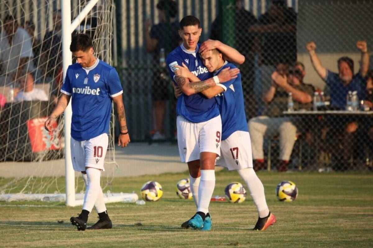 Oι παίκτες της ΑΕΛ