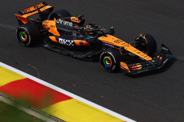 O Πιάστρι απόλυτος κυρίαρχος στις ελεύθερες δοκιμές του Σπα