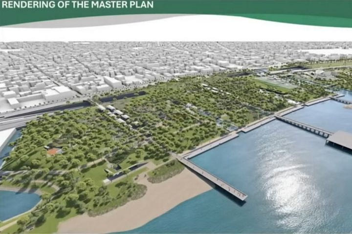 Ολυμπιακός, ΣΕΦ και Αenaon Park: Το Μητροπολιτικό Πάρκο που ανέφεραν οι Αγγελόπουλοι στη συνέντευξη Τύπου