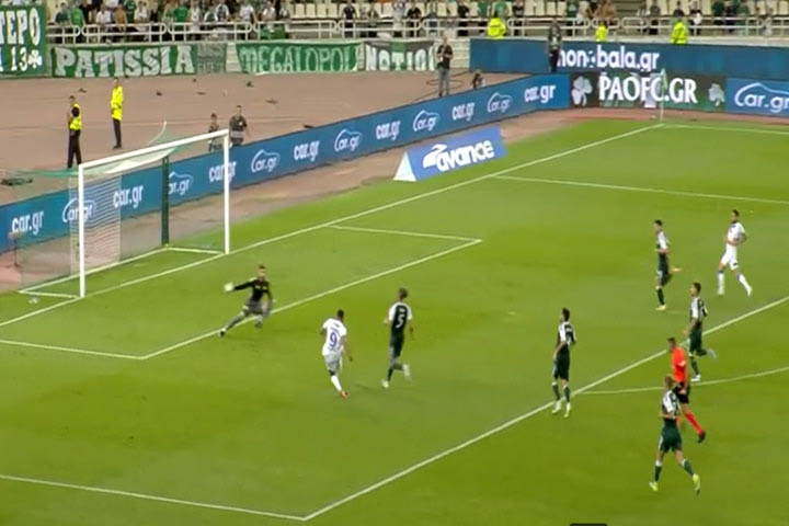 Μεγάλη στιγμή για τον Ντέσερς στο 90+2′, απέκρουσε ο Ντραγκόβσκι