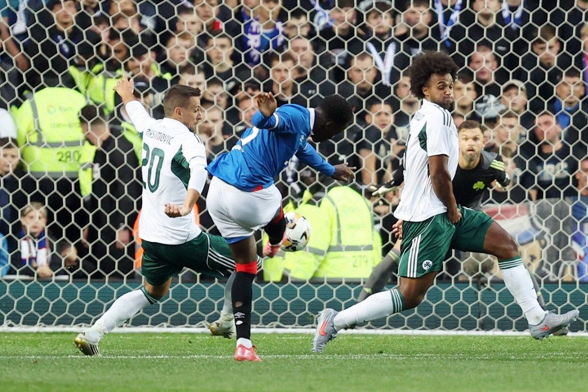 Το γκολ-καρμπόν με το 1-0 από τον Γκασαμά που χάρισε προβάδισμα δύο τερμάτων στη Ρέιντζερς