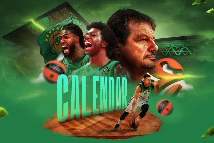 Πρόγραμμα Παναθηναϊκού, EuroLeague 2025-26: Το πλήρες πρόγραμμα των πράσινων