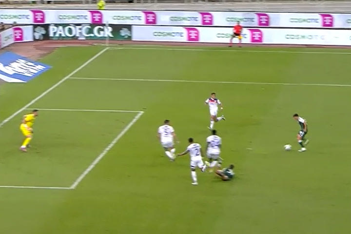 Η απίθανη ευκαιρία του Πελίστρι, πλάσαρε απελπιστικά άουτ