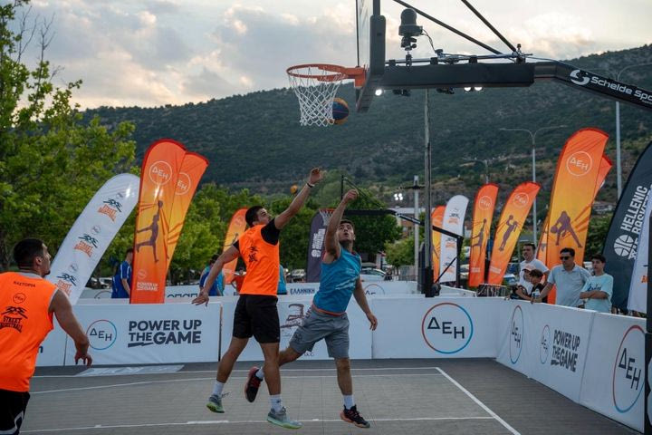 Το ΔΕΗ 3×3 Street Basketball ρίχνει αυλαία στη Σπάρτη