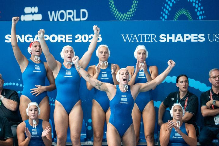 Χάθηκε η μπάλα για το 11-6, σκορ και θέαμα από την Εθνική ομάδα πόλο γυναικών